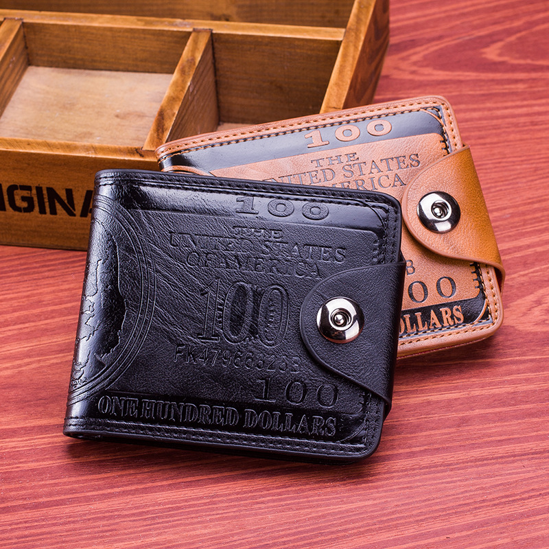 Manufacturer's direct supply to foreign trade wholesale men's dollar wallet personality creative magnetic Manufacturer's direct supply to foreign trade wholesale men's dollar wallet personality creative magnetic