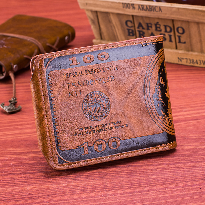 Manufacturer's direct supply to foreign trade wholesale men's dollar wallet personality creative magnetic Manufacturer's direct supply to foreign trade wholesale men's dollar wallet personality creative magnetic