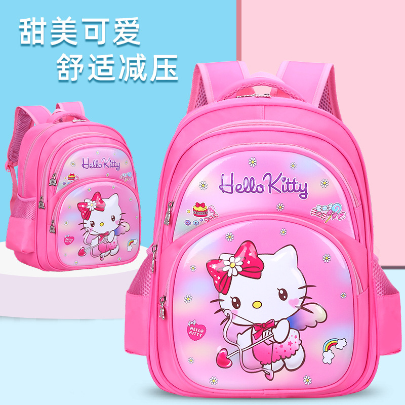 3D New Children&#039;s Schoolbag Eva Primary School Girls Burden Reduction Spine Protection Backpack Cartoon Backpack Factory Direct Sales
