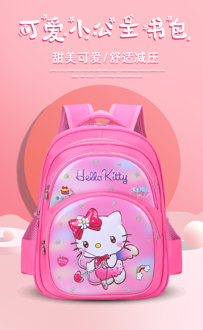 3D New Children's Schoolbag Eva Primary School Girls Burden Reduction Spine Protection Backpack Cartoon Backpack Factory Direct Sales