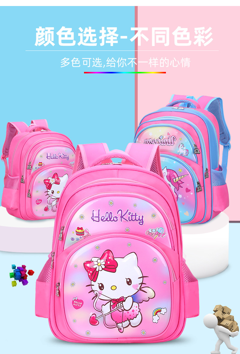3D New Children's Schoolbag Eva Primary School Girls Burden Reduction Spine Protection Backpack Cartoon Backpack Factory Direct Sales