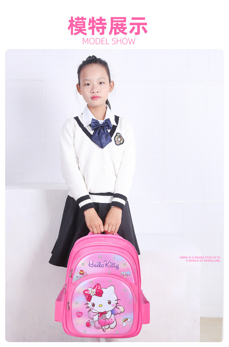 3D New Children's Schoolbag Eva Primary School Girls Burden Reduction Spine Protection Backpack Cartoon Backpack Factory Direct Sales