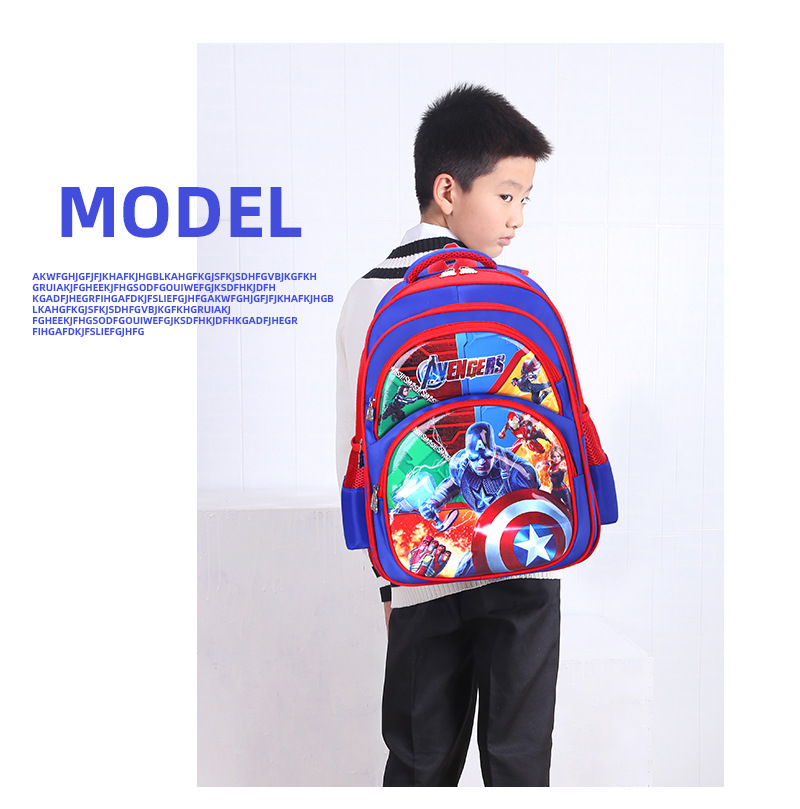 3D New Children's Schoolbag Eva Primary School Girls Burden Reduction Spine Protection Backpack Cartoon Backpack Factory Direct Sales