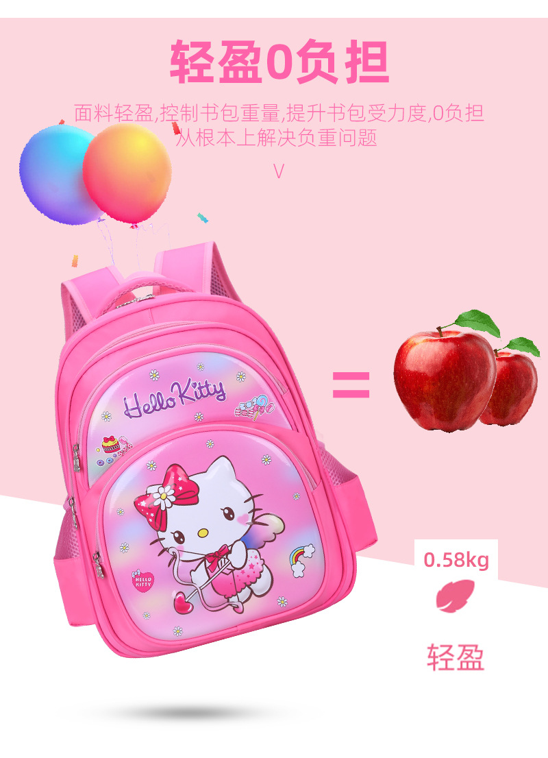 3D New Children's Schoolbag Eva Primary School Girls Burden Reduction Spine Protection Backpack Cartoon Backpack Factory Direct Sales