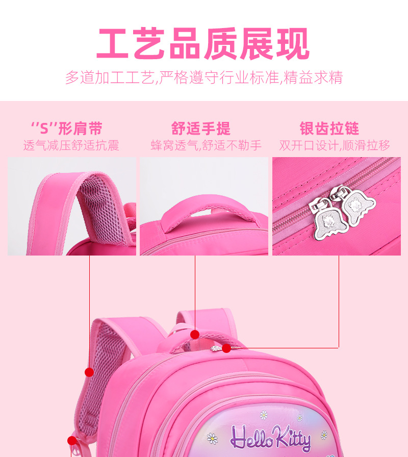 3D New Children's Schoolbag Eva Primary School Girls Burden Reduction Spine Protection Backpack Cartoon Backpack Factory Direct Sales