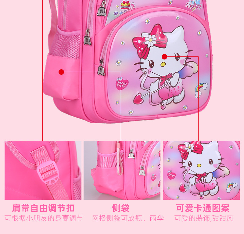 3D New Children's Schoolbag Eva Primary School Girls Burden Reduction Spine Protection Backpack Cartoon Backpack Factory Direct Sales
