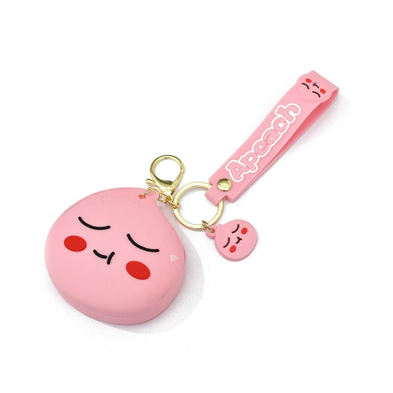 Japanese and Korean Autumn New Silicone Thumbs-up Bunny Dinosaur Coin Purse Headset Storage Japanese Wallet Wallet