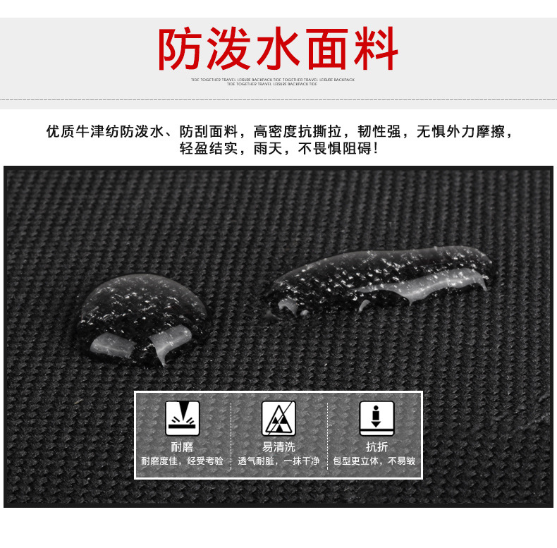 Cross-Border Amazon Cartoon Korean-Style Backpack Men's USB Backpack Travel Casual Computer Student Schoolbag