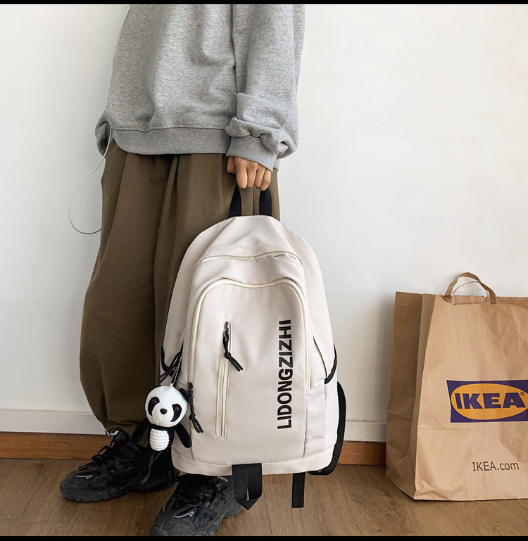 Cross-Border Backpack Men's 2021 New Japanese Elements Ins Student Schoolbag Retro Hong Kong Style Travel Backpack Customization Cross-Border Backpack Men's 2021 New Japanese Elements Ins Student Schoolbag Retro Hong Kong Style Travel Backpack Customization