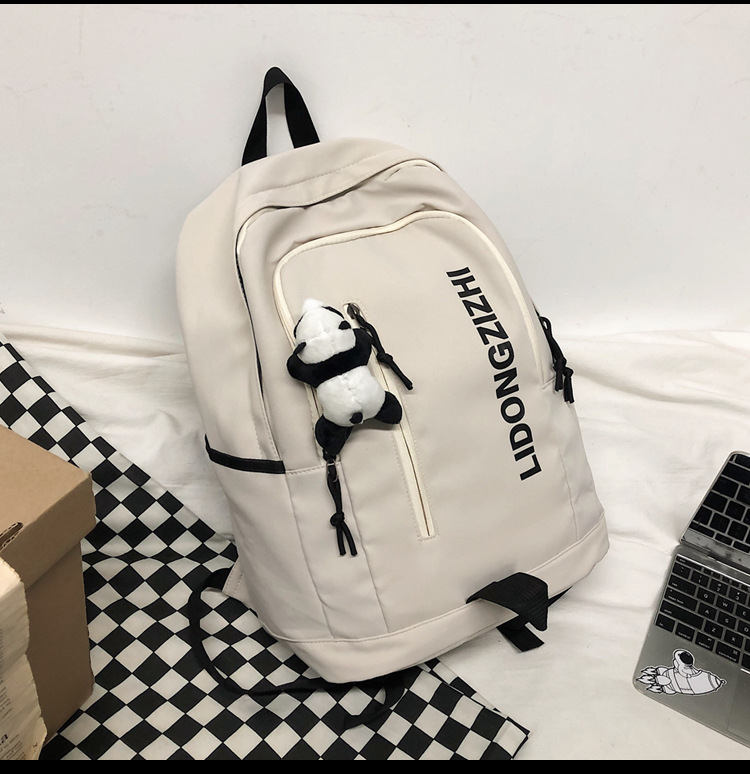 Cross-Border Backpack Men's 2021 New Japanese Elements Ins Student Schoolbag Retro Hong Kong Style Travel Backpack Customization Cross-Border Backpack Men's 2021 New Japanese Elements Ins Student Schoolbag Retro Hong Kong Style Travel Backpack Customization