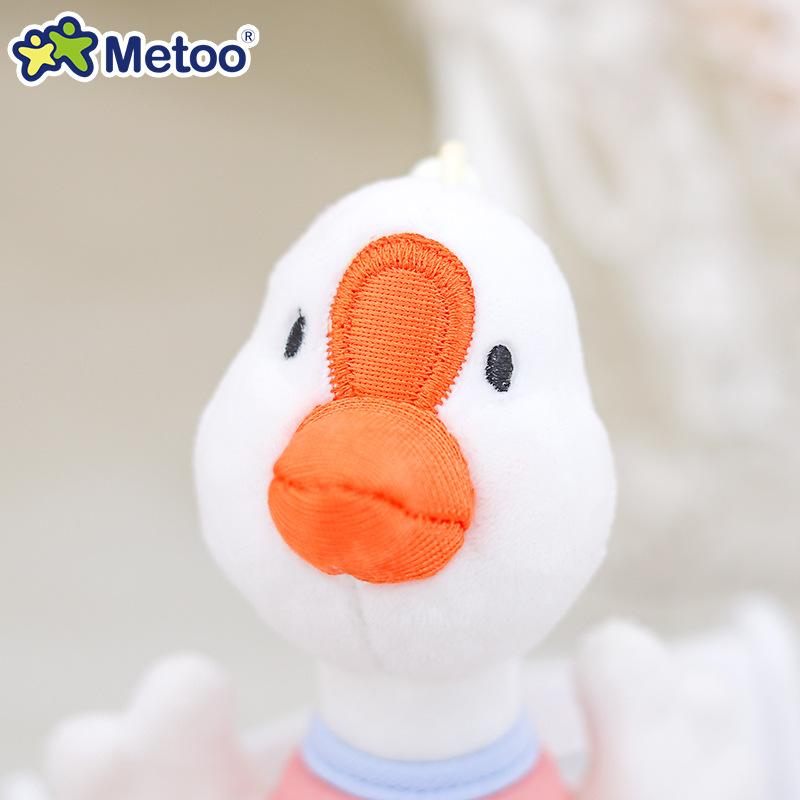 MeToo Lucky Goose Doll Genuine Big Goose Plush Pendant Kindergarten Gifts Schoolbag Pendant Backpack Pendant