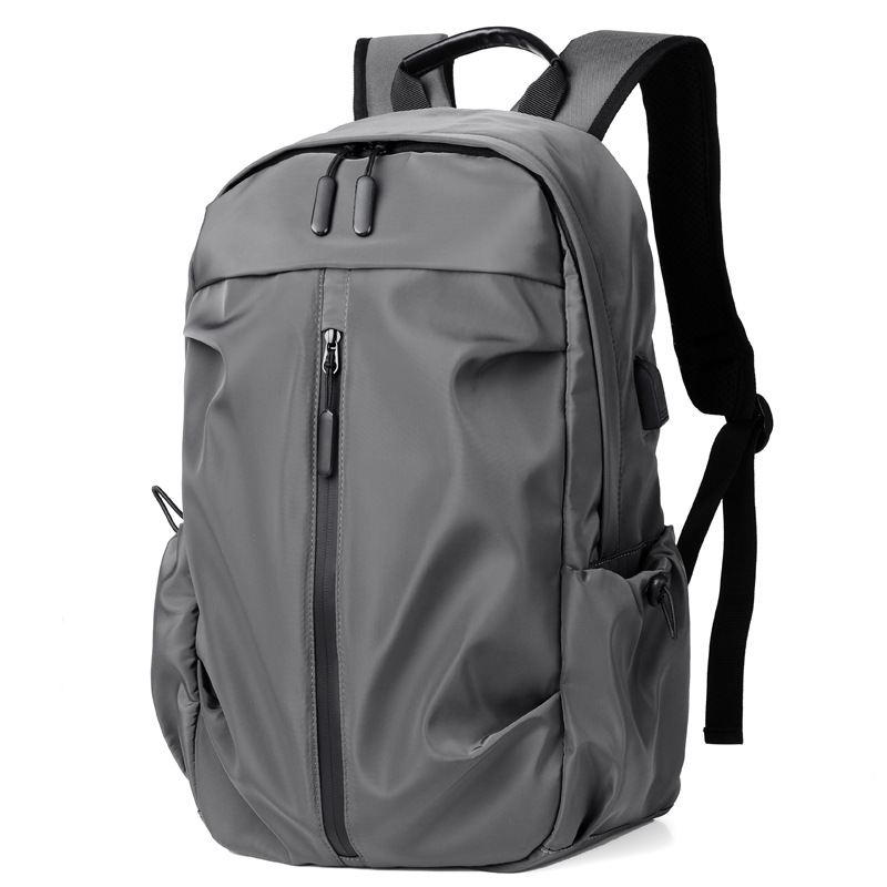 Printed Logo Outdoor Backpack Oxford Cloth Backpack Computer Bag Men&#039;s Business Casual Student Schoolbag Travel Bag
