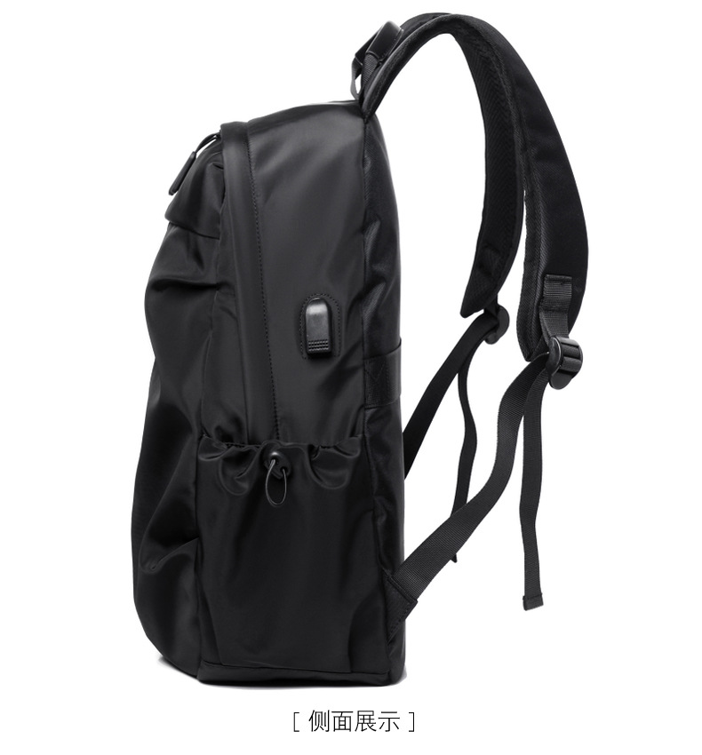 Printed Logo Outdoor Backpack Oxford Cloth Backpack Computer Bag Men's Business Casual Student Schoolbag Travel Bag Printed Logo Outdoor Backpack Oxford Cloth Backpack Computer Bag Men's Business Casual Student Schoolbag Travel Bag