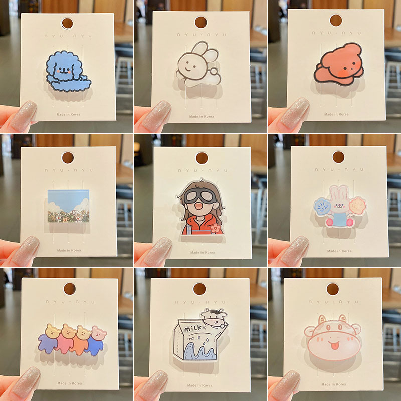 Cute Japanese Style Brooch 202 New Fashion Pin Badge Accessories Badge Cartoon Children&#039;s Bag Decoration Schoolbag
