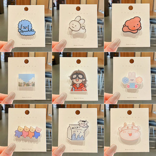 Cute Japanese Style Brooch 202 New Fashion Pin Badge Accessories Badge Cartoon Children's Bag Decoration Schoolbag Cute Japanese Style Brooch 202 New Fashion Pin Badge Accessories Badge Cartoon Children's Bag Decoration Schoolbag