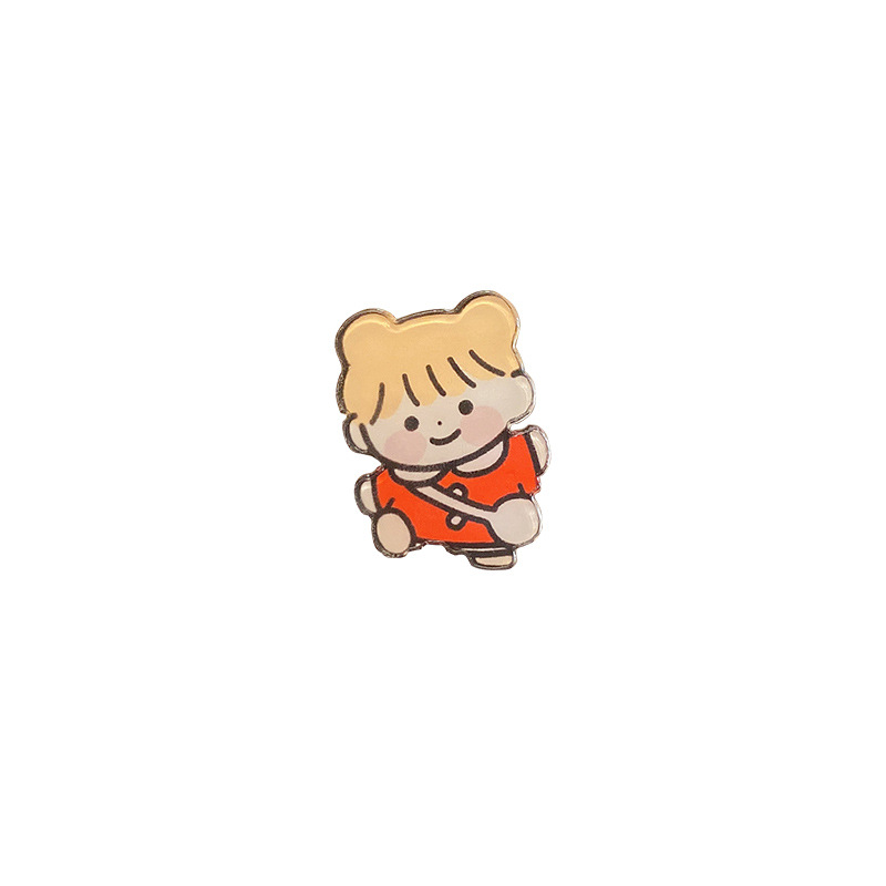 Cute Japanese Style Brooch 202 New Fashion Pin Badge Accessories Badge Cartoon Children&#039;s Bag Decoration Schoolbag