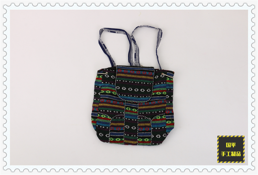 Ethnic Style Special New Fashion Women's Cotton Handmade Backpack with Shoulder Back Cover Can Be Closed Schoolbag Ethnic Style Special New Fashion Women's Cotton Handmade Backpack with Shoulder Back Cover Can Be Closed Schoolbag