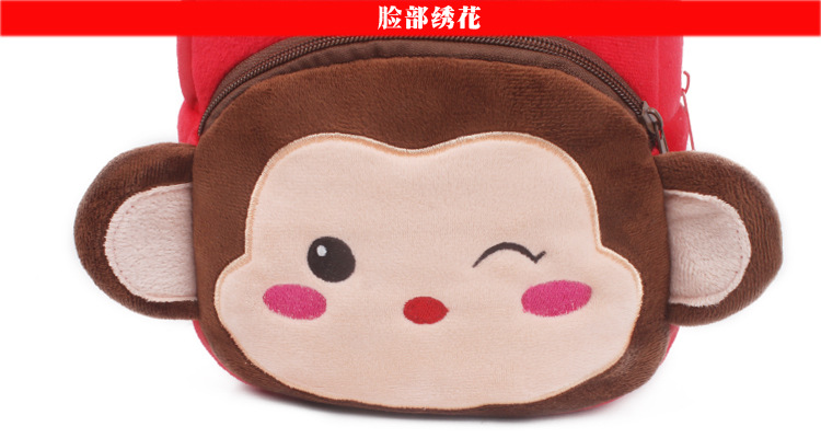 Cute 1-3 Years Old Children's Schoolbag Plush Bag Baby's Backpack Early Education Park Cartoon Backpack Baby Play Bag Cute 1-3 Years Old Children's Schoolbag Plush Bag Baby's Backpack Early Education Park Cartoon Backpack Baby Play Bag