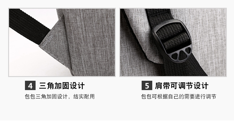 Customized Logo Mi Notebook Computer Backpack Casual Backpack Men's Oxford Cloth Business Casual Student Schoolbag