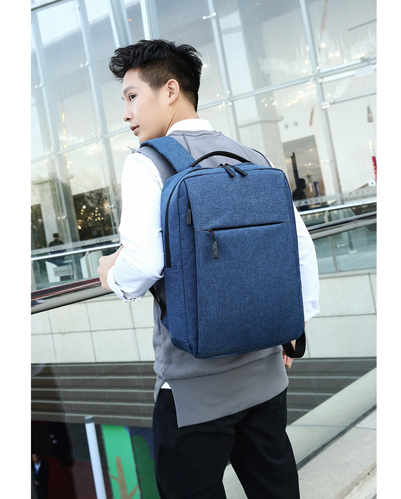 Customized Logo Mi Notebook Computer Backpack Casual Backpack Men's Oxford Cloth Business Casual Student Schoolbag