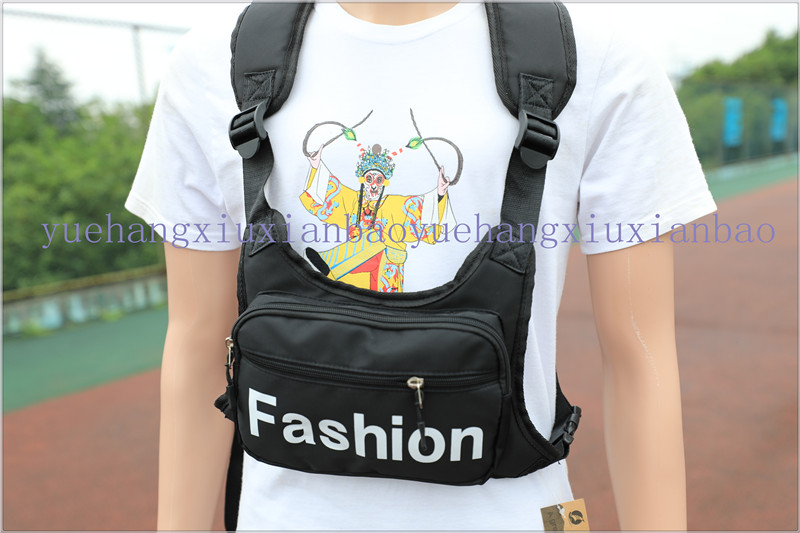 Vest Chest Bag Sports Bag Shoulder Bag Crossbody Bag Self-Produced and Self-Sold Logo Custom Travel Bag Outdoor Bag