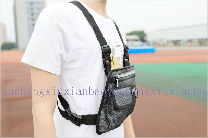 Vest Chest Bag Sports Bag Shoulder Bag Crossbody Bag Self-Produced and Self-Sold Logo Custom Travel Bag Outdoor Bag