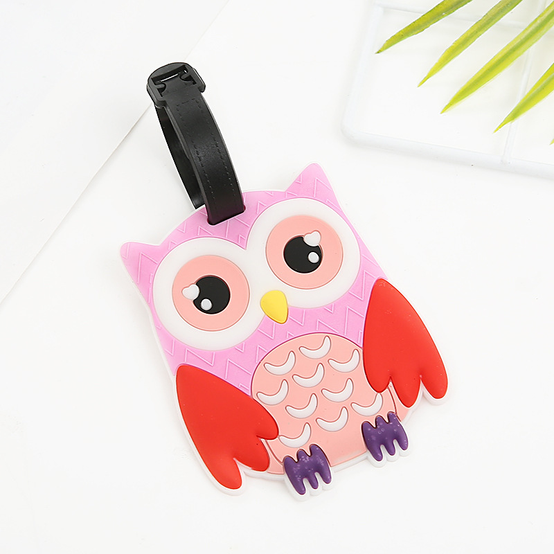 Wish New Creative Cartoon Animal Penguin Luggage Tag Customized Schoolbag Cool Tag Identification Tag Factory Wholesale Wish New Creative Cartoon Animal Penguin Luggage Tag Customized Schoolbag Cool Tag Identification Tag Factory Wholesale