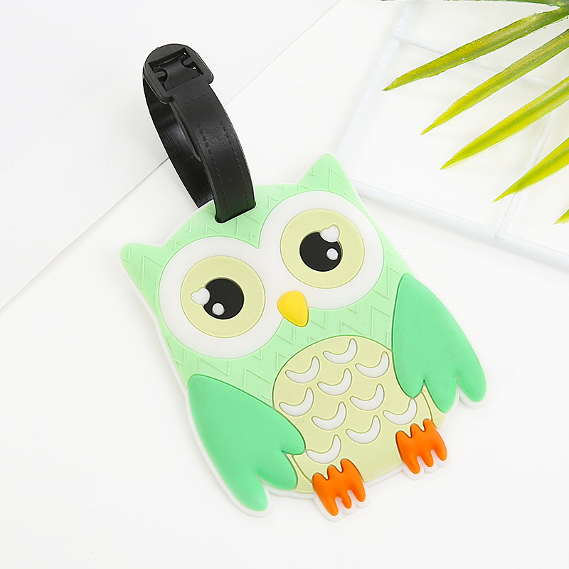 Wish New Creative Cartoon Animal Penguin Luggage Tag Customized Schoolbag Cool Tag Identification Tag Factory Wholesale Wish New Creative Cartoon Animal Penguin Luggage Tag Customized Schoolbag Cool Tag Identification Tag Factory Wholesale