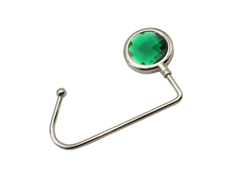 ECommerce Table Bag Hook Schoolbag Hook Straight Hook Bag Hanger Metal Crystal Purse Hook LoadBearing Strong and Durable