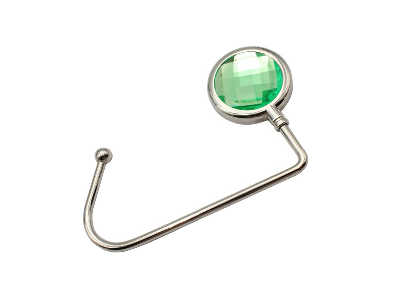 ECommerce Table Bag Hook Schoolbag Hook Straight Hook Bag Hanger Metal Crystal Purse Hook LoadBearing Strong and Durable