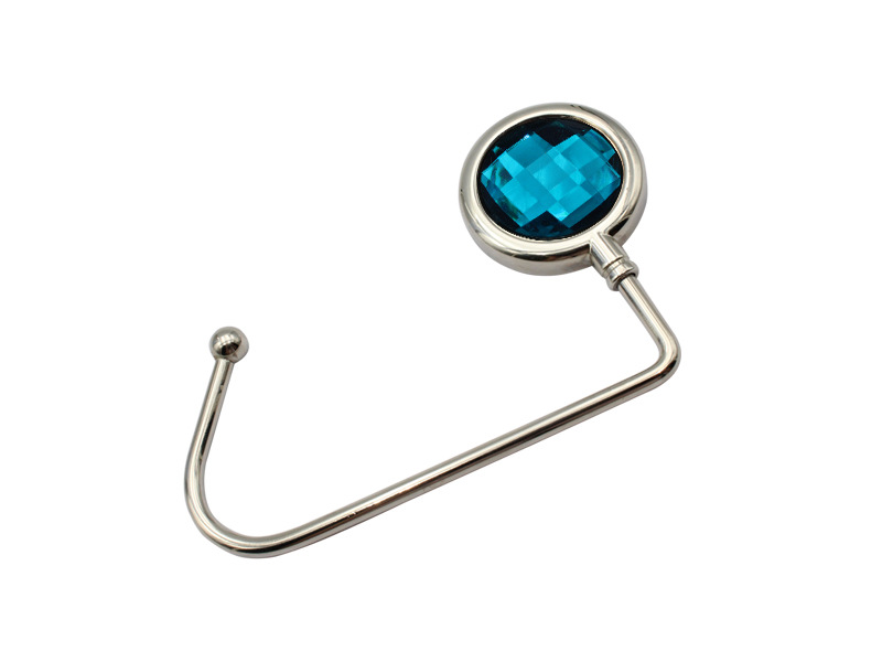 ECommerce Table Bag Hook Schoolbag Hook Straight Hook Bag Hanger Metal Crystal Purse Hook LoadBearing Strong and Durable