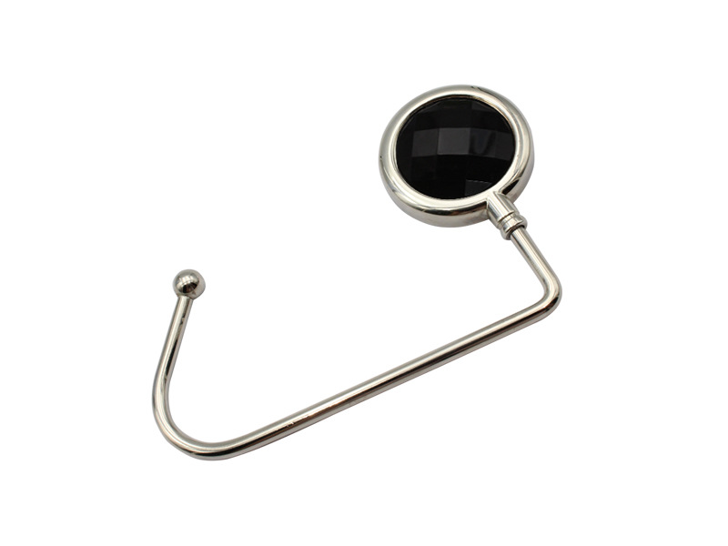 ECommerce Table Bag Hook Schoolbag Hook Straight Hook Bag Hanger Metal Crystal Purse Hook LoadBearing Strong and Durable
