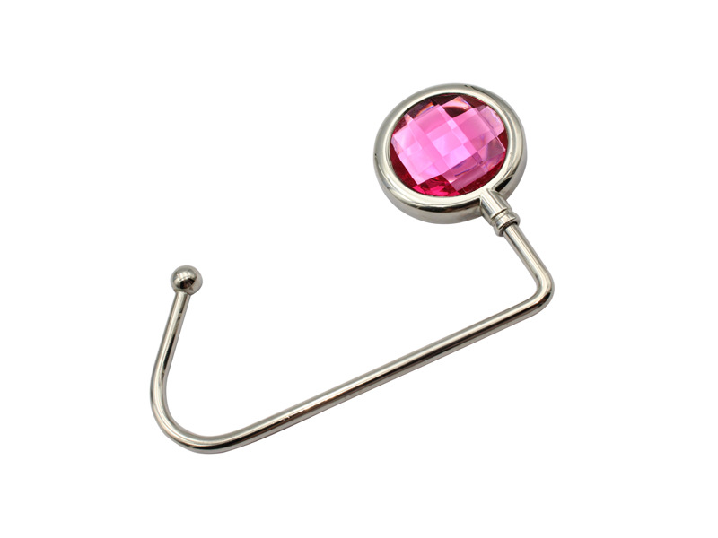 ECommerce Table Bag Hook Schoolbag Hook Straight Hook Bag Hanger Metal Crystal Purse Hook LoadBearing Strong and Durable