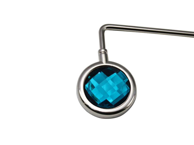 ECommerce Table Bag Hook Schoolbag Hook Straight Hook Bag Hanger Metal Crystal Purse Hook LoadBearing Strong and Durable