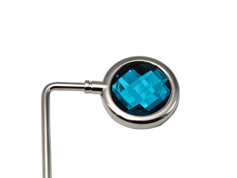 ECommerce Table Bag Hook Schoolbag Hook Straight Hook Bag Hanger Metal Crystal Purse Hook LoadBearing Strong and Durable
