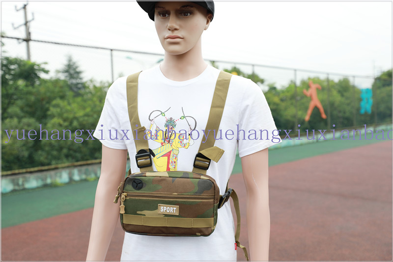Vest Chest Bag Sports Bag Shoulder Bag Crossbody Bag Self-Produced and Self-Sold Logo Custom Travel Bag Outdoor Bag Vest Chest Bag Sports Bag Shoulder Bag Crossbody Bag Self-Produced and Self-Sold Logo Custom Travel Bag Outdoor Bag