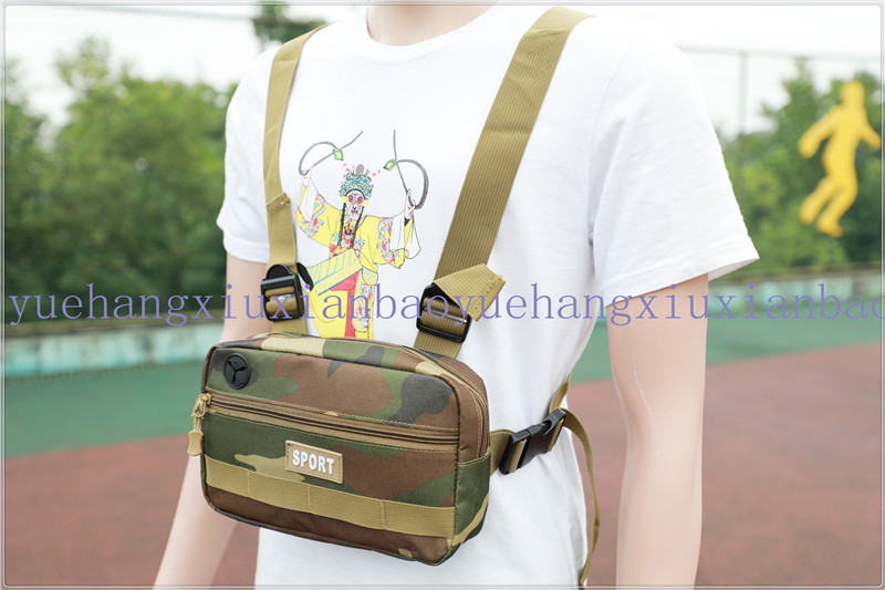 Vest Chest Bag Sports Bag Shoulder Bag Crossbody Bag Self-Produced and Self-Sold Logo Custom Travel Bag Outdoor Bag Vest Chest Bag Sports Bag Shoulder Bag Crossbody Bag Self-Produced and Self-Sold Logo Custom Travel Bag Outdoor Bag