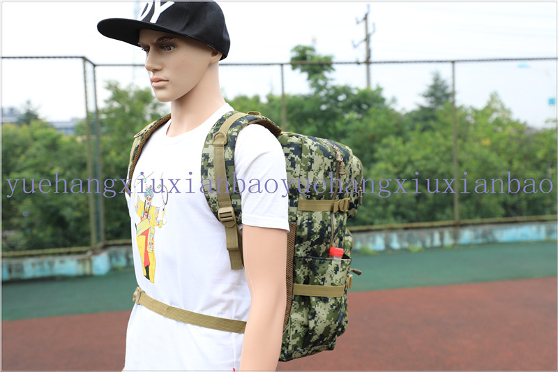Backpack Backpack Hiking Backpack Outdoor Bag Travel Bag Logo Customized Sports Bag Digital Camouflage Oxford Packsack