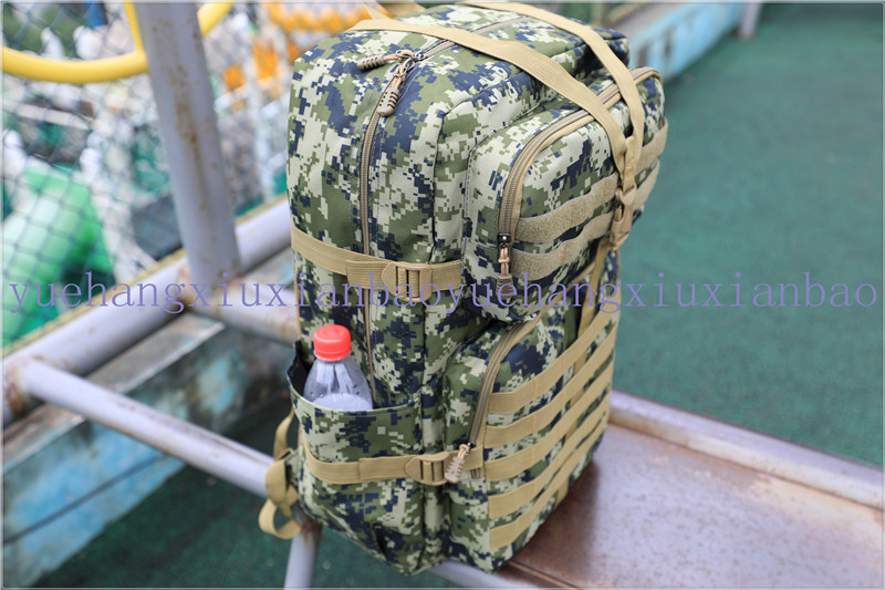 Backpack Backpack Hiking Backpack Outdoor Bag Travel Bag Logo Customized Sports Bag Digital Camouflage Oxford Packsack