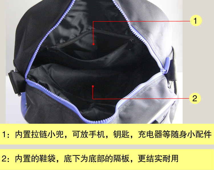 Independent Shoe Warehouse Table Tennis Sports Bag Sets Single Shoulder Large Capacity Table Tennis Racket Bag Workout Travel Sports Bag Bag Men