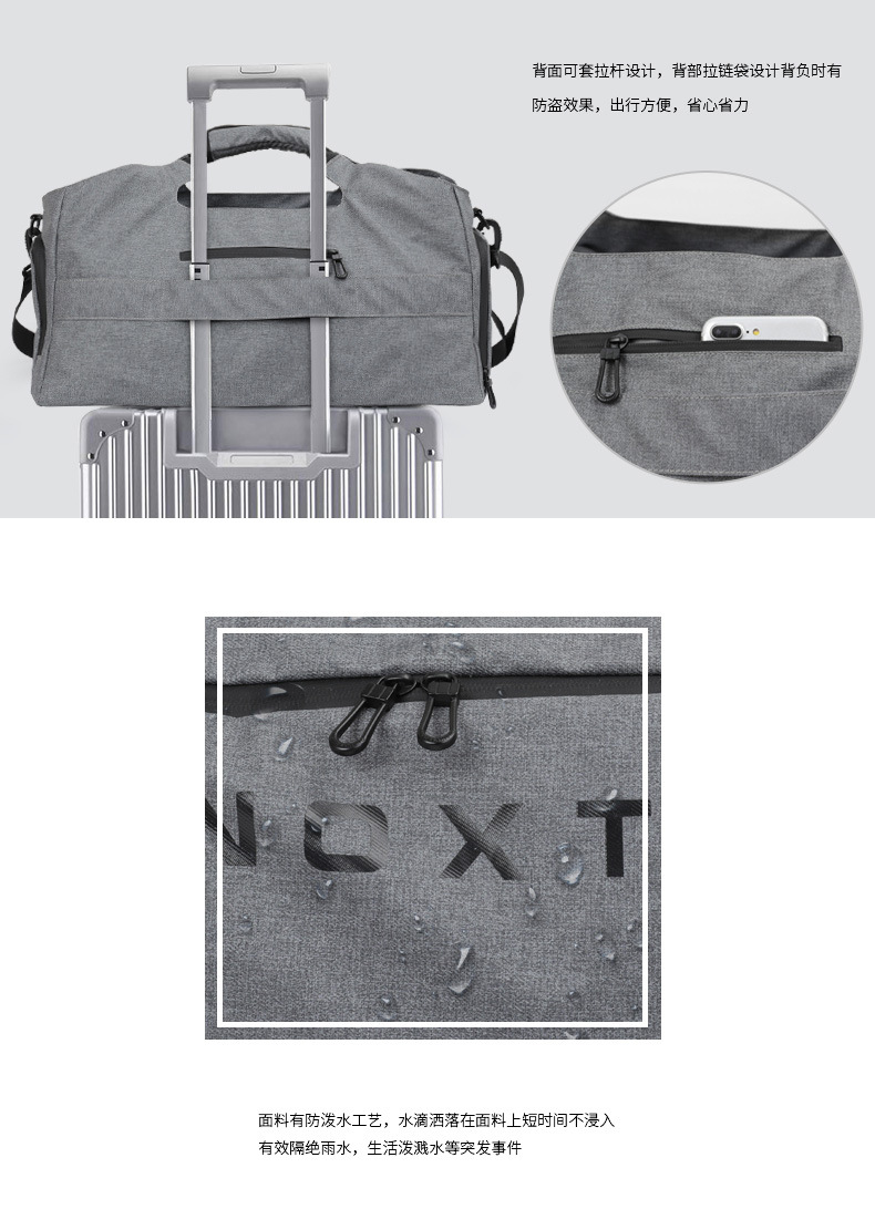Gym Bag Large Capacity Dry Wet Separation Sports Bag Outdoor Single-Shoulder Bag Portable Messenger Bag Luggage Travel Bag 8084 Gym Bag Large Capacity Dry Wet Separation Sports Bag Outdoor Single-Shoulder Bag Portable Messenger Bag Luggage Travel Bag 8084