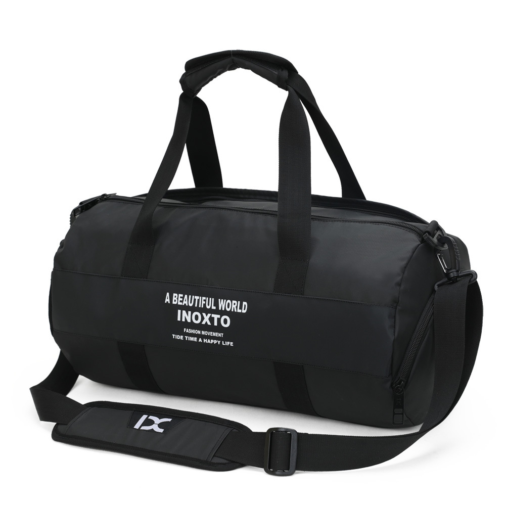 Dry Wet Separation Gym Bag Handbag 25L Men&#039;s and Women&#039;s Travel Sports Bag Crossbody round Bag 8073