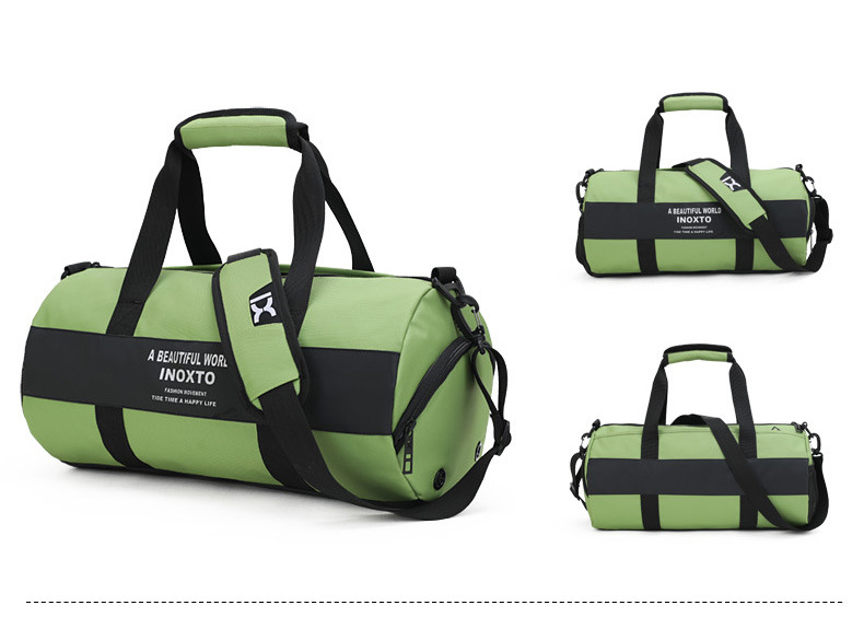 Dry Wet Separation Gym Bag Handbag 25L Men's and Women's Travel Sports Bag Crossbody round Bag 8073 Dry Wet Separation Gym Bag Handbag 25L Men's and Women's Travel Sports Bag Crossbody round Bag 8073