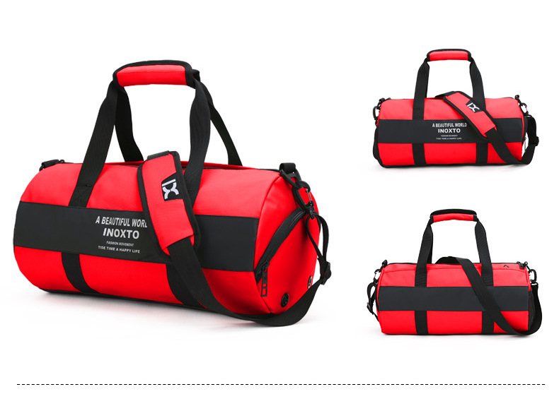 Dry Wet Separation Gym Bag Handbag 25L Men's and Women's Travel Sports Bag Crossbody round Bag 8073 Dry Wet Separation Gym Bag Handbag 25L Men's and Women's Travel Sports Bag Crossbody round Bag 8073
