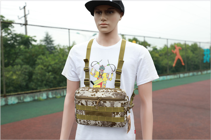Vest Chest Bag Sports Bag Shoulder Bag Crossbody Bag Self-Produced and Self-Sold Logo Customized Travel Bag Outdoor Bag