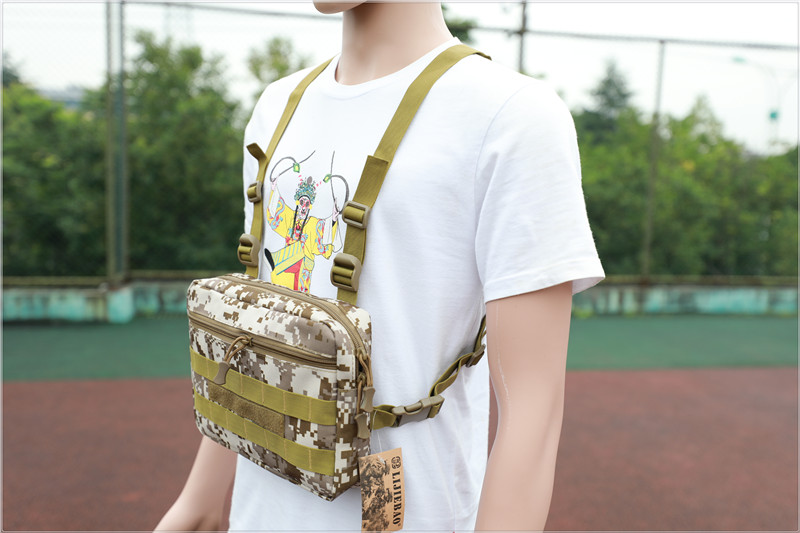 Vest Chest Bag Sports Bag Shoulder Bag Crossbody Bag Self-Produced and Self-Sold Logo Customized Travel Bag Outdoor Bag