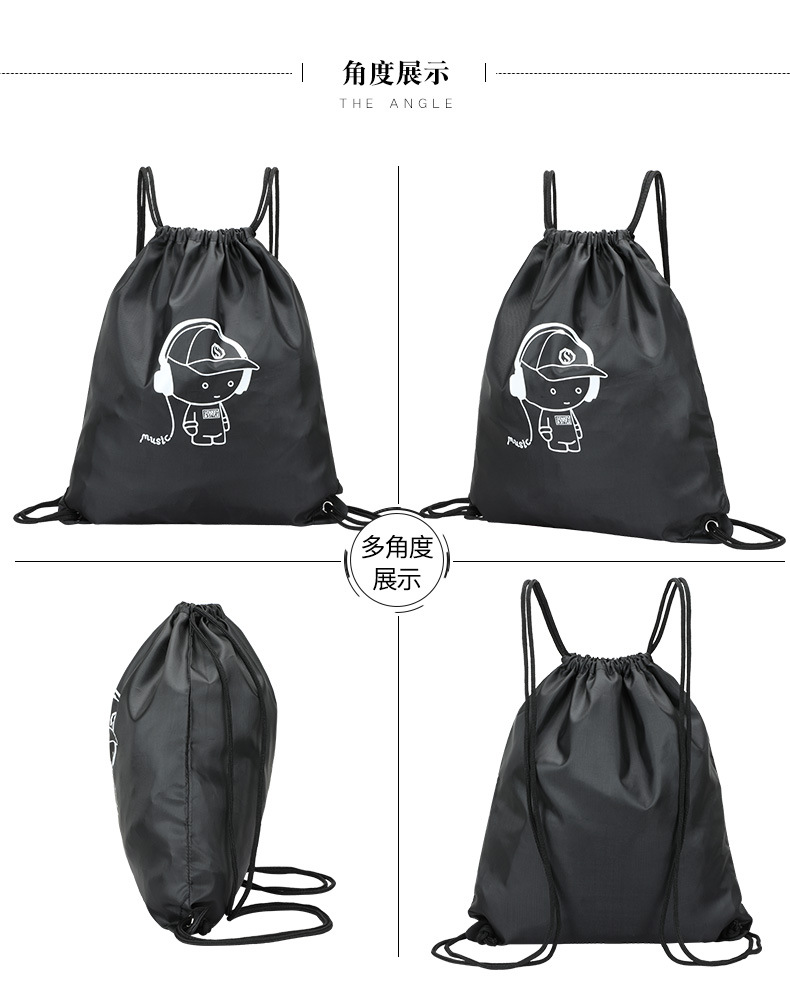 Sports Bag Ball Bag Folding Sports Portable Training Bag Large Capacity Football Volleyball Universal Ball Bag Drawstring Bundle Buggy Bag