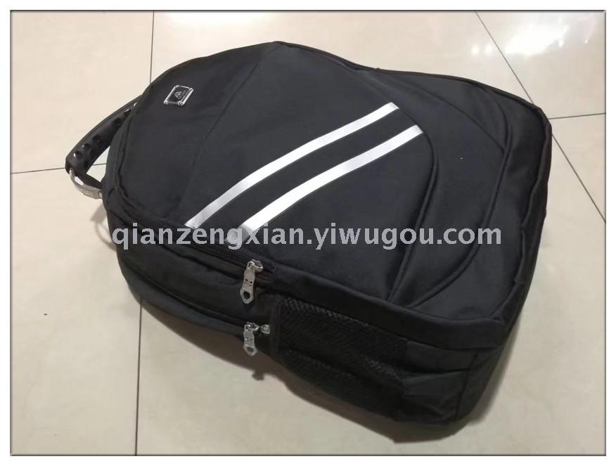 Black computer bag quality sports bag sports leisure bag money to increase the fairy.
