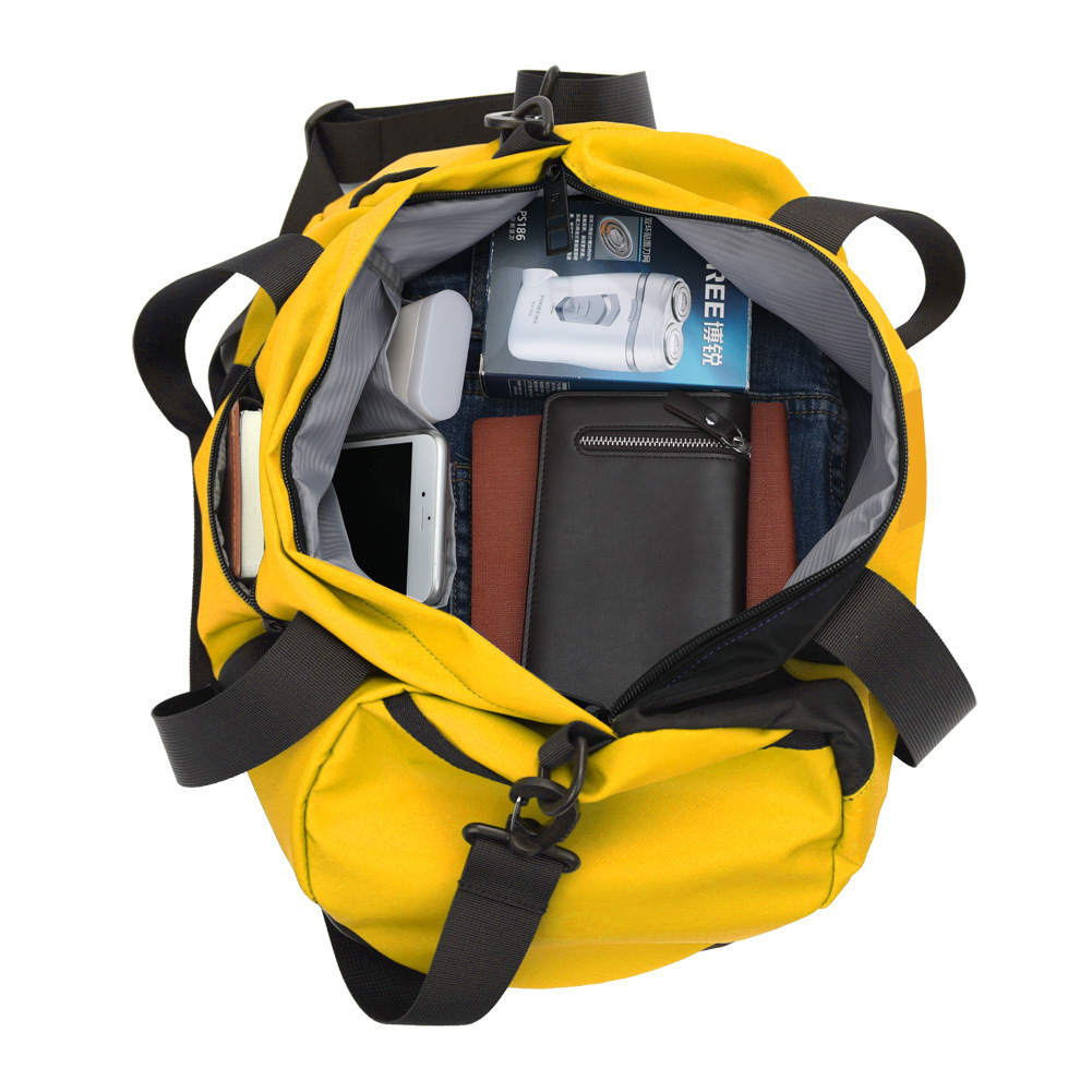 Cross-Border Gym Bag Cylinder Shoulder Bag 20L Men&#039;s and Women&#039;s Travel Bag Portable Messenger Bag Yoga Sports Bag 8074