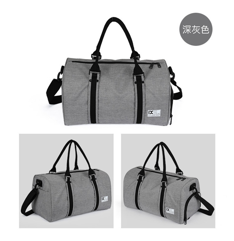 Cross-Border Cylinder Travel Shoulder Bag Crossbody Bag with Shoe Compartments Gym Bag Portable Travel Bag Yoga Sports Bag 8058 Cross-Border Cylinder Travel Shoulder Bag Crossbody Bag with Shoe Compartments Gym Bag Portable Travel Bag Yoga Sports Bag 8058